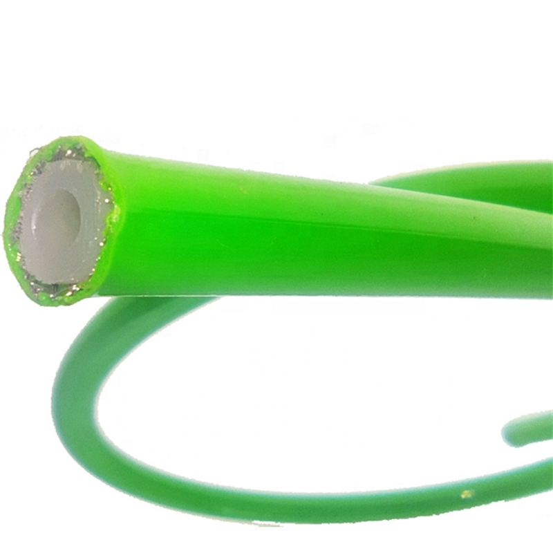 Custom an3 universal motorcycle stainless steel braided Nylon clutch brake tube line fuel hose