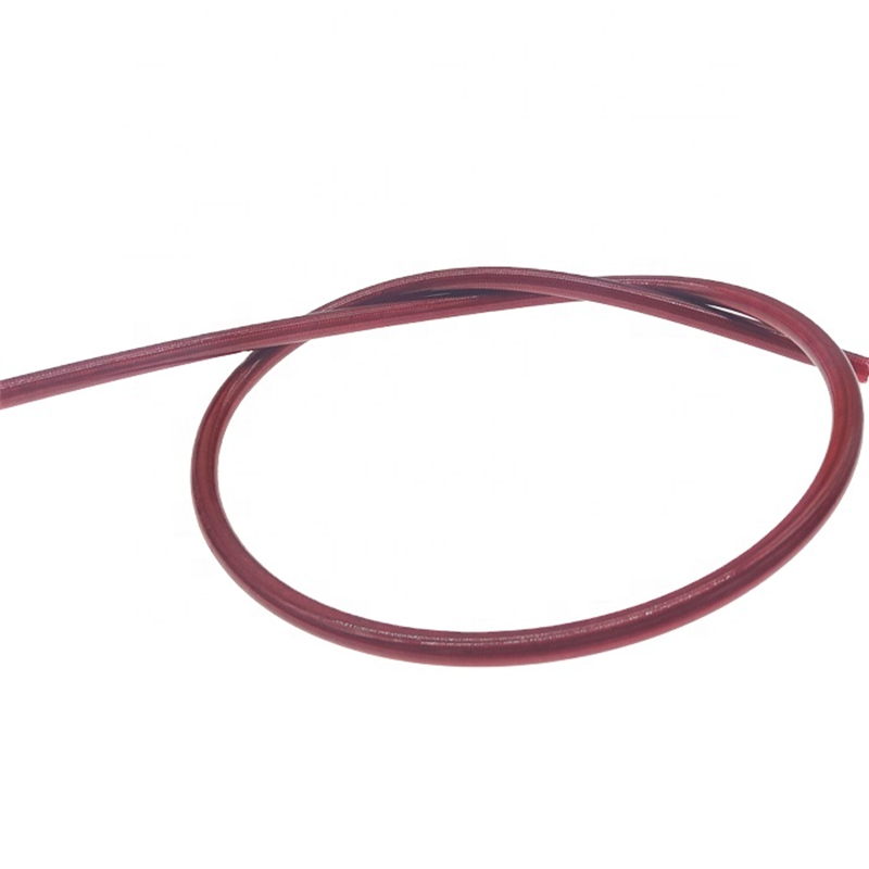 Custom an3 universal motorcycle stainless steel braided Nylon clutch brake tube line fuel hose