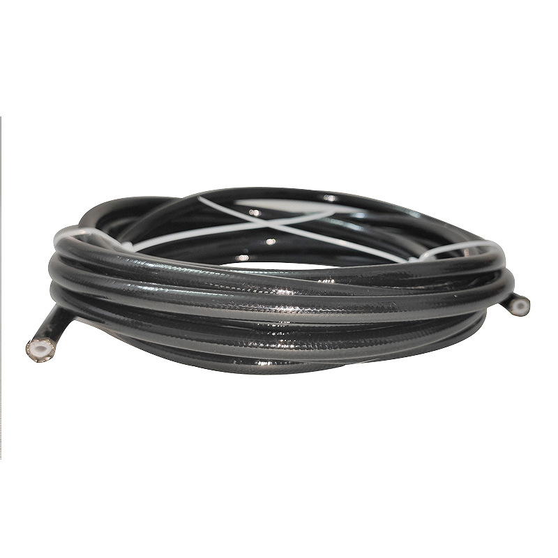 Stainless steel braided brake nylon hose with brake fitting for car motorcycle