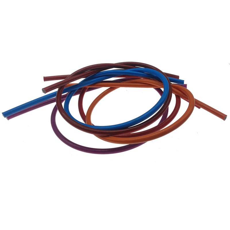 Stainless steel braided brake nylon hose with brake fitting for car motorcycle