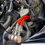 Stainless steel braided brake nylon hose with brake fitting for car motorcycle