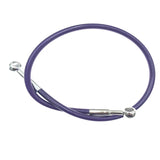 Custom an3 universal motorcycle stainless steel braided Nylon clutch brake tube line fuel hose