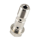 hex head stainless steel single hole m10x1.25 banjo bolts