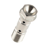 hex head stainless steel single hole m10x1.25 banjo bolts