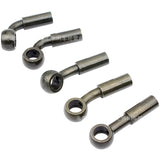 Carbon Steel Motorcycle Brake Line Banjo Fittings Zinc Plated Surface