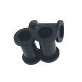 Black stainless steel braided brake hose line accessories rubber grommet fixed sleeve for brake lines