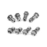 hex head stainless steel single hole m10x1.25 banjo bolts