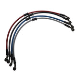 Black stainless steel braided brake hose line accessories rubber grommet fixed sleeve for brake lines