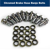 hex head stainless steel single hole m10x1.25 banjo bolts
